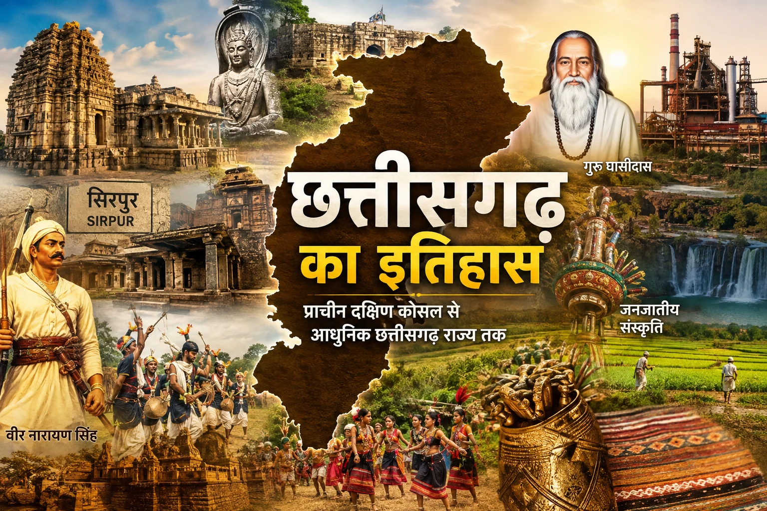 36 गढ़ों से आधुनिक राज्य तक: जानिए छत्तीसगढ़ की पूरी कहानी